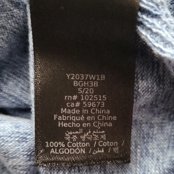 John Varvatos Light Blue Crewneck Sweater - Picture 3 of 5